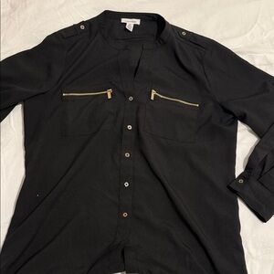 Calvin Klein Black Shirt • Size L